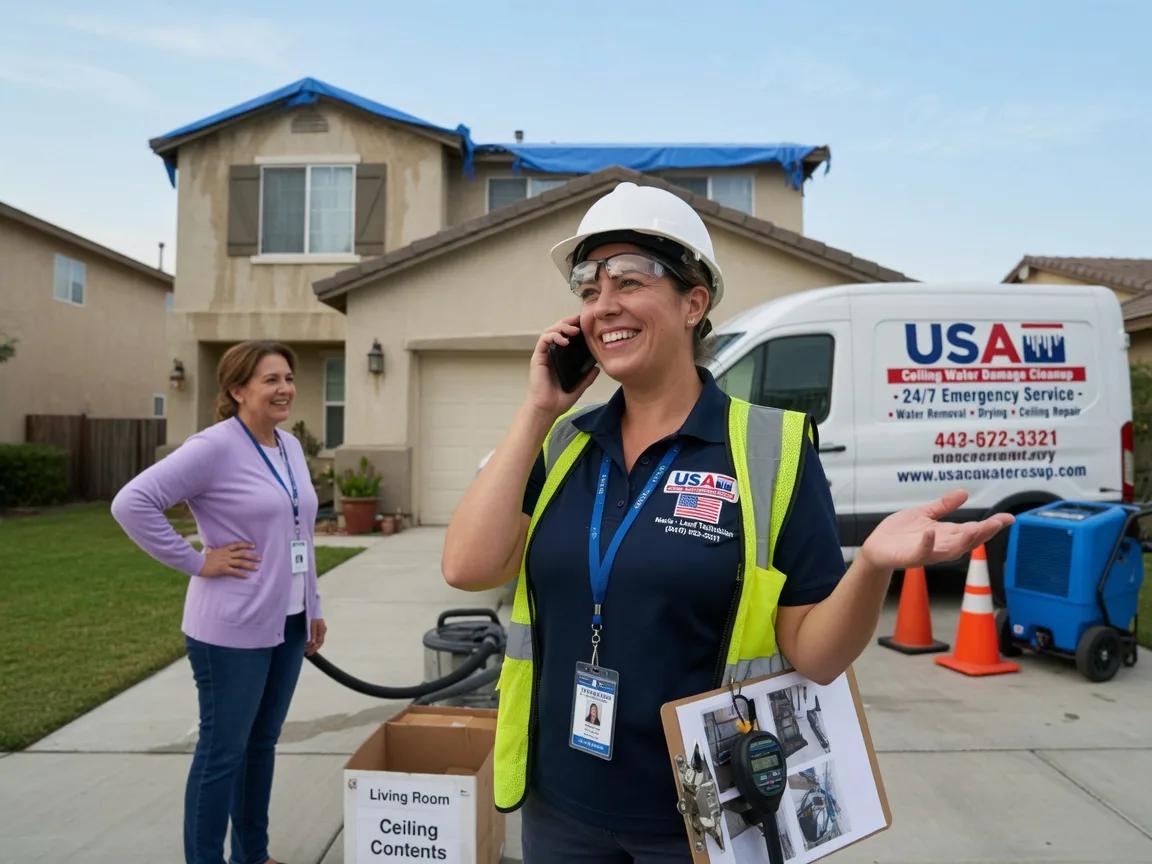 Ceiling Water Damage Restoration Braymer, MO FAQs
